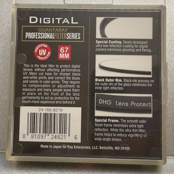 Quantaray Professional Filter Series, 67mm - Picture 3 of 3